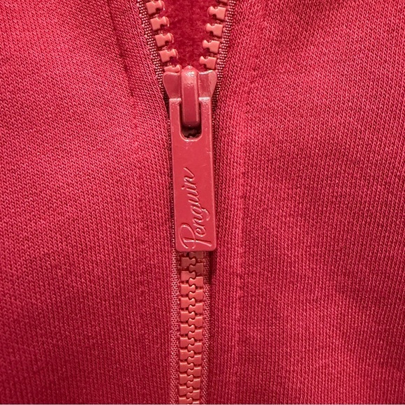Original Penguin Red Track Jacket with Blue Accents Size L - Picture 4 of 4